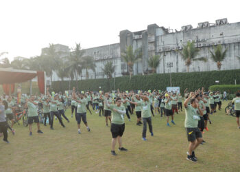 Surat Saksham Cyclothon 2022 was organized by the ONGC Hazira Plant Surat