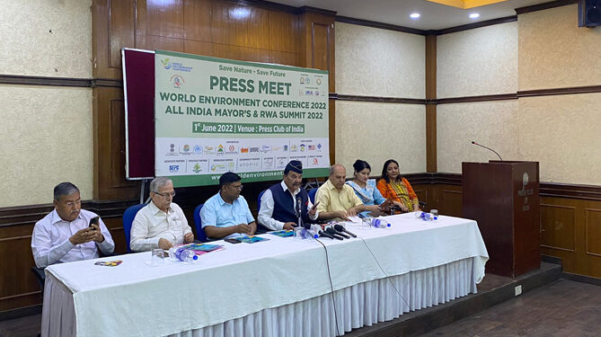 All India Mayors & RWAs Summit on Waste Management and World Conference on Environment to be held in Delhi
