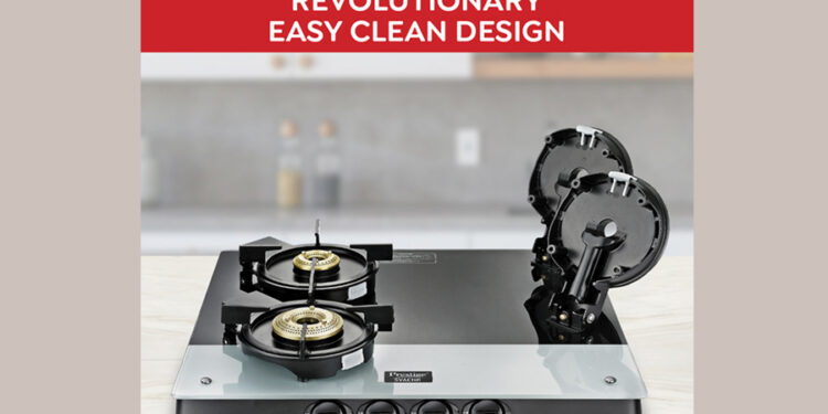 TTK Prestige’s innovative Svachh Duo gas stove offers liftable burners for an easy cleaning experience