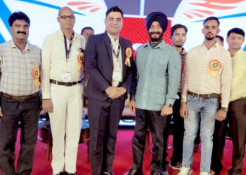 Save earth activist Sandeep Choudhary honoured by National Pride Award