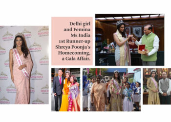 Delhi girl and Femina Miss India 2023 1st Runner-Up Shreya Poonja’s homecoming, a gala affair!