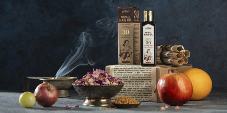 How Bhumija Ayurvedic Hair Oil Helps in Thin Hair Growth