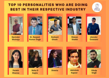 Top 10 personalities who are doing best in their respective industries felicitated by Webhack Solutions