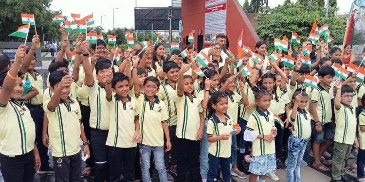 Aloha educational institution celebrates 77th Independence Day with fervour