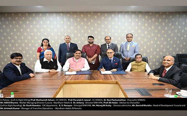 SRM University – Institute of Hotel Management and Wyndham Hotels & Resorts Announce Strategic Partnership