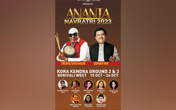 ANANTA Navratri 2023: A Grand Celebration with Osman Mir & Shivamani
