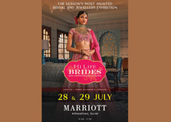 India’s biggest Bridal & Jewellery Exhibition HI LIFE BRIDES start on 28th & 29th July at Hotel Marriott, Surat