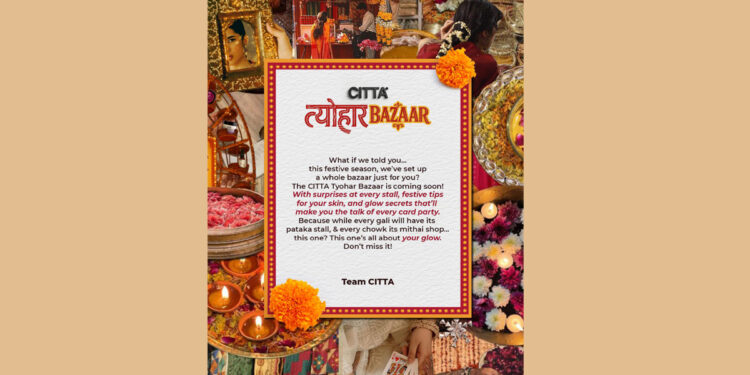 The Lights Are Up. The Stalls Are Set. And the Doors Are About to Open… CITTA Unveils the Tyohar Bazaar